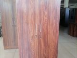 New Melamine 2 Door 6 X 2.5 Ft Wardrobe Cupboard