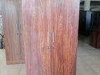 new melamine 2 door cupboard 6 * 2.5 ft wardrobe