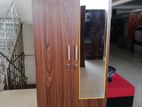 New Melamine 2 Door Cupboard Drawer 6 X 2.5 Ft Wardrobe