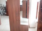 New Melamine 2 Door Cupboard / Wardrobe 6 x 2.5 ft