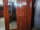 New Melamine 2 Door Steel Cupboard Large Wardrobe