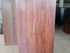 New Melamine 2 Door Wardrobe Cupboard 6*2.5 Ft