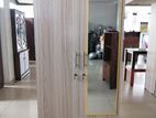 New Melamine 2 Door Wardrobe Mirror 6 X2.5 Ft Cupboard