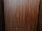 New Melamine 3 Door 6 X 4 Ft Cupboard Large