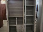 New Melamine 3 Door Ash / White Colour Cupboard 6*4 Wardrobe