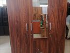 New Melamine 3 Door Cupboard 6 X 4 Ft Wardrobe