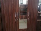 New Melamine 3 Door Cupboard 6 X 4 Ft Wardrobe large