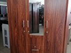 New Melamine 3 Door Cupboard 6 X 4 Ft Wardrobe large