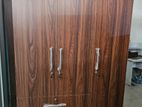 New Melamine 3 Door Cupboard 6*4 Ft Wardrobe Large