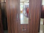 New Melamine 3 Door Cupboard Large Wardrobe 6*4 Ft