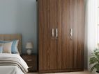 New Melamine 3 Door Cupboard Large Wardrobe