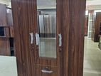 new melamine 3 door cupboard large wardrobe mirror