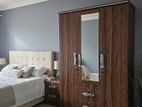 new melamine 3 door cupboard wardrobe 6*4 ft mirror