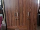 New Melamine 3 Door Large Drawer Cupboard Wardrobe