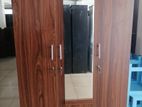 New Melamine 3 Door Mirror 6 X 4 Ft Wardrobe large