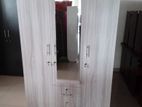 New Melamine 3 Door Wardrobe 6 X 4 Cupboard Hash Colour