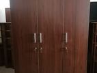 New Melamine 3 Door Wardrobe 6 X 4 Ft Cupboard