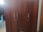 New Melamine 3 Door Wardrobe 6 X 4 Ft Cupboard