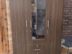 new melamine 3 door wardrobe 6*4 ft cupboard large