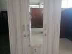 New Melamine 3 Door Wardrobe Cupboard 6 X 4 Ft Hash Colour large