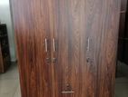 New Melamine 3 Door Wardrobe Cupboard 6 X 4 Ft Large
