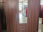 New Melamine 3 Door Wardrobe Large Cupboard 6*4 Ft M