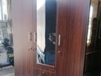 New Melamine 3 Door Wardrobe with Mirror 6 X 4 Ft