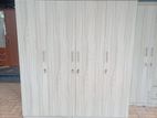 New Melamine 4 Doors Cupboard 6*5 Ft