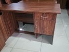 new melamine 4*2 ft office table cupboard