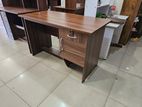 new melamine 4*2 ft office table cupboard large