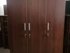 New Melamine 6 X 4 Ft / 3 Door Cupboard Wardrobe large