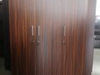 New Melamine 6 X 4 Ft 3 Door Wardrobe Full Shelf Cupboard