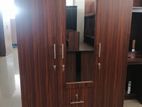 New Melamine 6 X 4 Ft Cupboard 3 Door Wardrobe