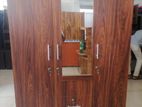 New Melamine 6 X 4 Ft Door 3 Wardrobe Cupboard Large
