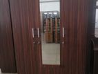 New Melamine 6*4 Ft 3 Door Wardrobe Cupboard