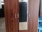 New Melamine 6*4 Ft 3 Door Wardrobe Cupboard large