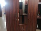 New Melamine 6*4 Ft Cupboard 3 Door Wardrobe