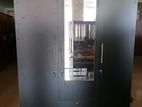 New Melamine 6*4 Ft Size 3 Door Black Wardrobe Cupboard