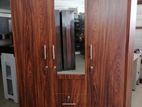 New Melamine 6*4 Ft Wardrobe 3 Door Cupboard