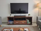 New Melamine 65" Tv Stand Large Cupboard