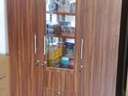 New Melamine 6x4ft 3 Door Mirror Cupboard