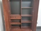 New Melamine 6x4ft 3D Cupboard 2 Drawer