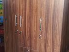 New Melamine 6x4ft 3D Cupboard With 2 Drawer