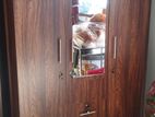 New Melamine 6x4ft 3D Cupboard With Mirror