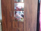 New Melamine 6x4ft Cupboard 3D Mirror