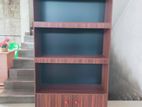 new melamine Book Shelf 65" x 30" cupboard