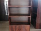 new melamine bookshelf rack cupboard 65" * 24"