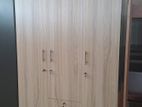 New Melamine Cupboard 71" X 47" Wardrobe Hash Colour 3 Door