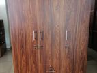 New Melamine Cupboard 71" X 47" Wardrobe Hash Colour 3 Door