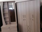 New Melamine Dressing Table Wardrobe 6 X 4 Ft 3 Door Cupboard